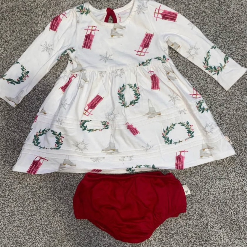 Burt’s Bees Baby Holiday Dress